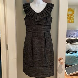 Sleeveless Graphite Dress